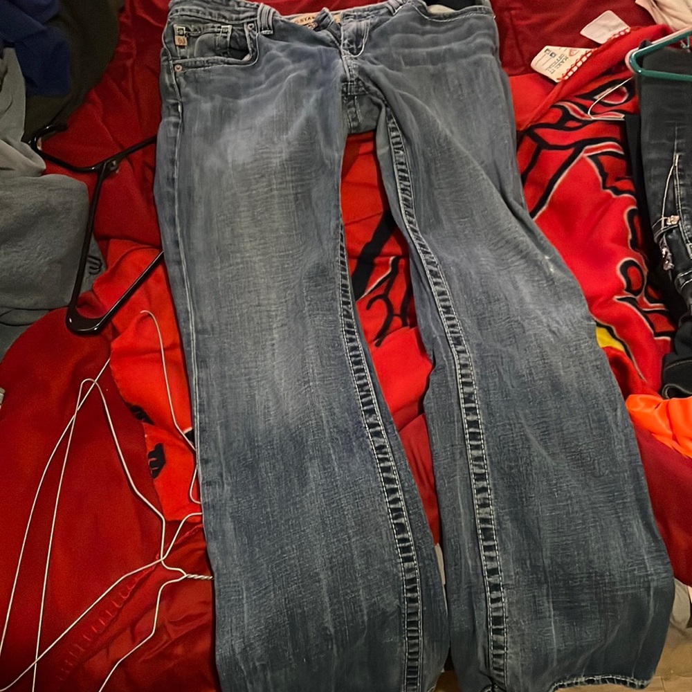 Big Star Low Rise Blue Jeans